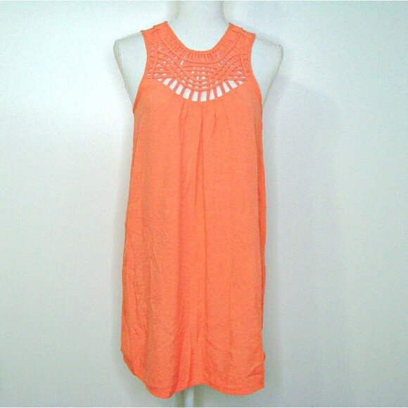 Francesca's Alya Lattice Top A LIne Summer Dress - Picture 1 of 12
